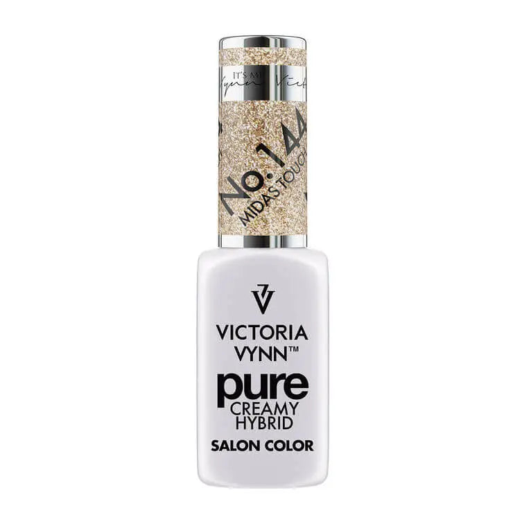 Vernis gel hybride crémeux Pure n° 144 Midas Touch