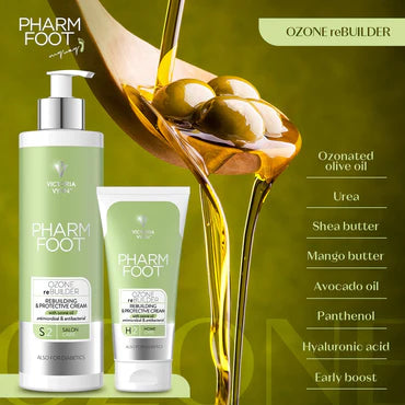 Pharm Foot OZONE reBUILDER 400 ml (Gamme d'huile d'ozone)