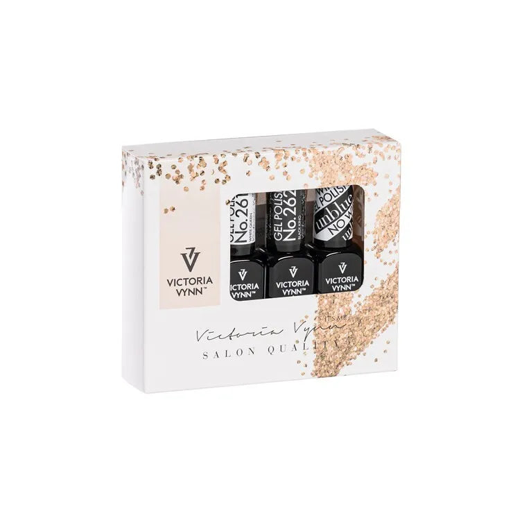 Victoria VYNN 3 Pack Promo Set Blanc et Noir / Black & White + top unblue