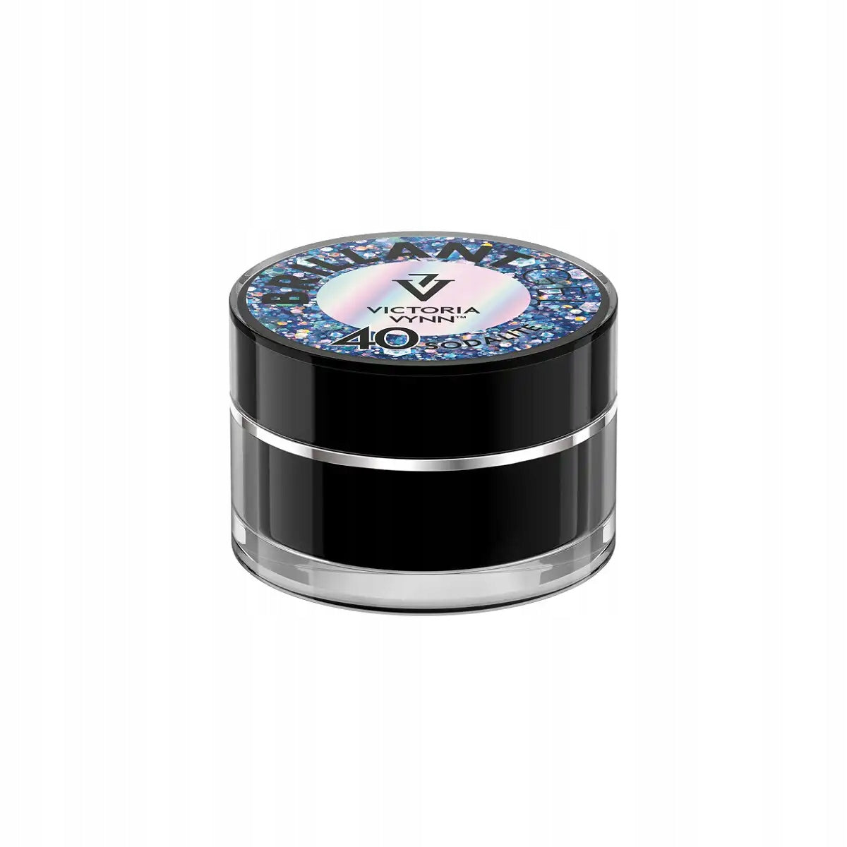 Shiny glitter gel (Diamond effect on nails)