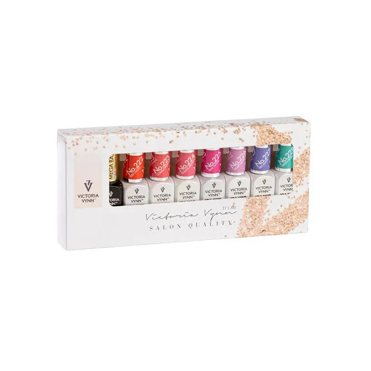 Victoria VYNN 8 Pack Promo Set Pattern & Mega Base Clear (pure #222 to 228)