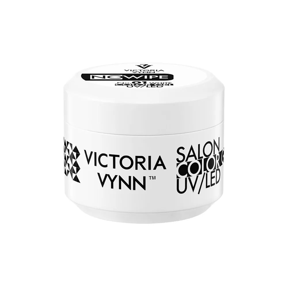 Salon Art Gel 3D UV/LED No Wipe White/ White