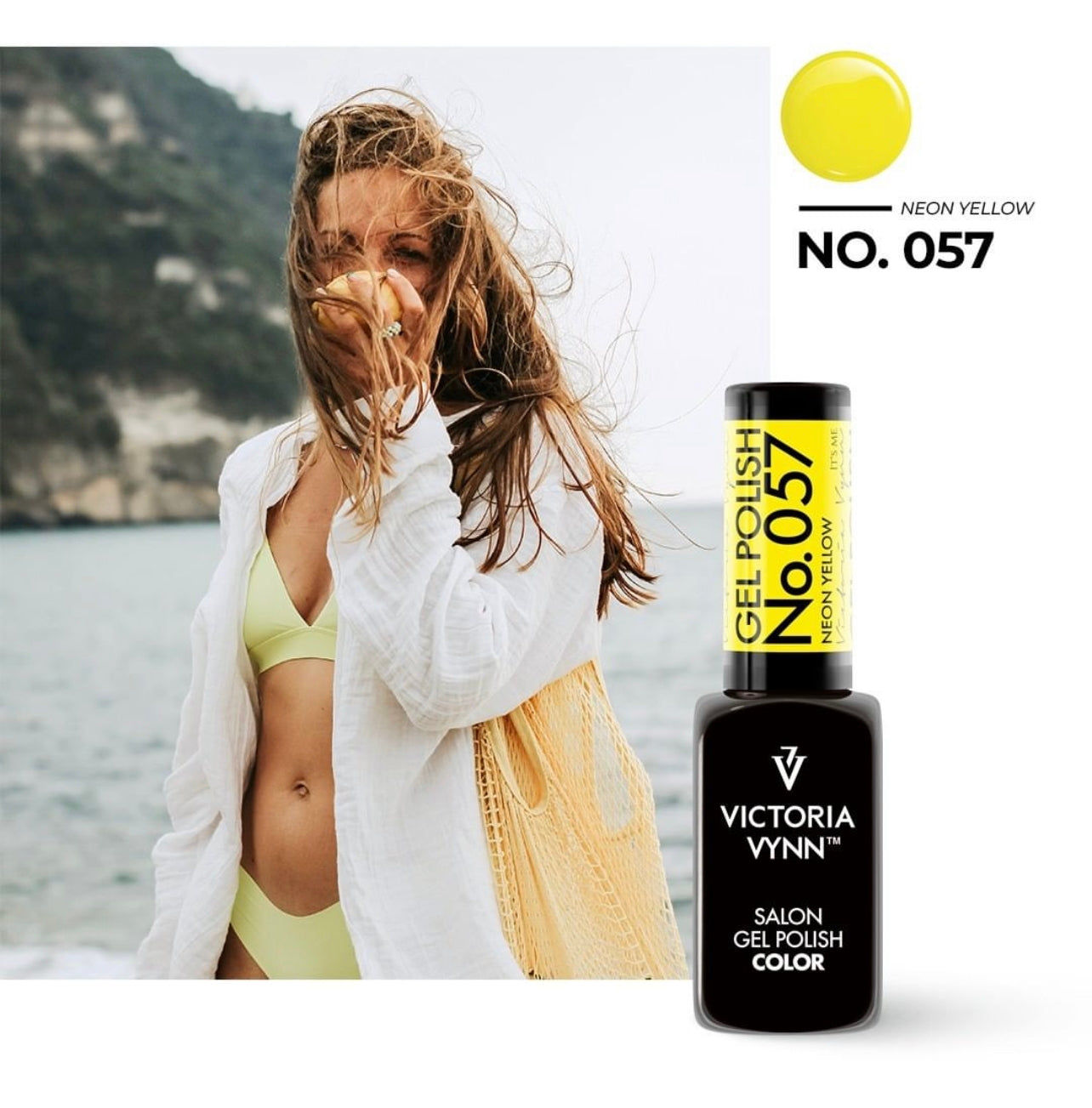 Salon Gel Polish No. 057 Neon Yellow