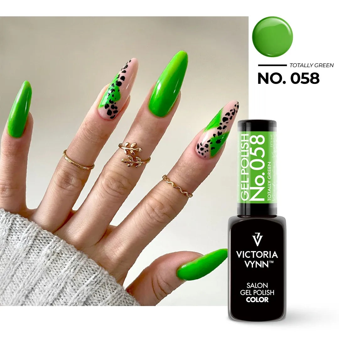 Salon Gel Polish No. 058 Totally Green