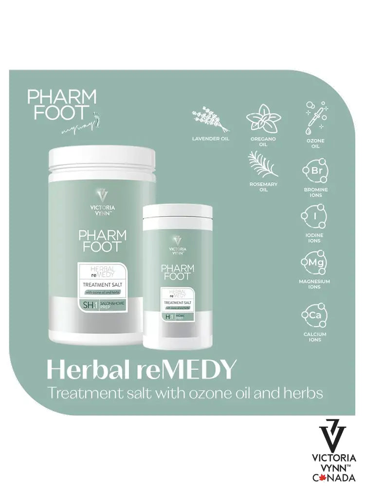 Pharm Foot Herbal reMEDY 1250g (Ligne Ozone Oil & Herbs)