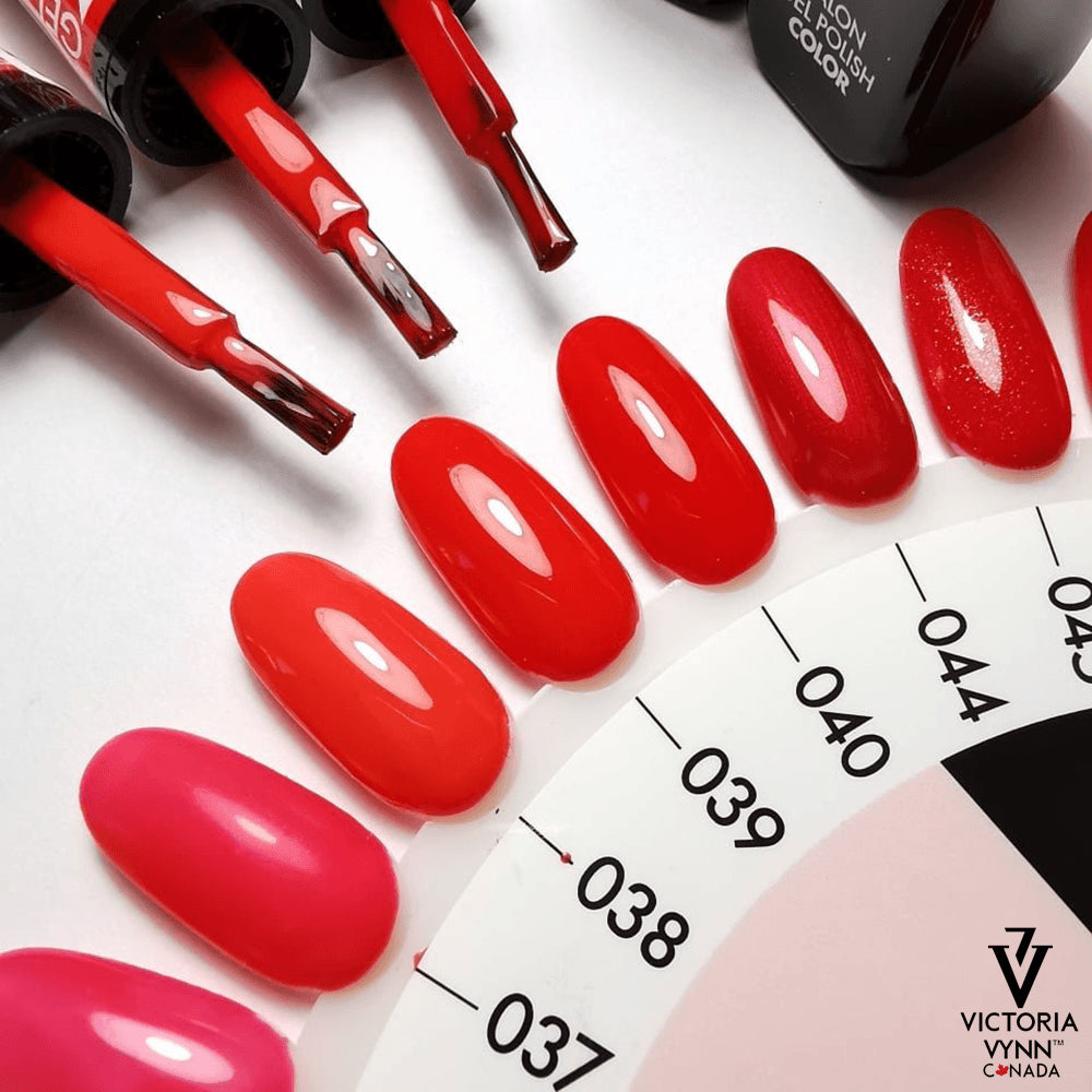 Salon Gel polish n° 040 Scarlet Red