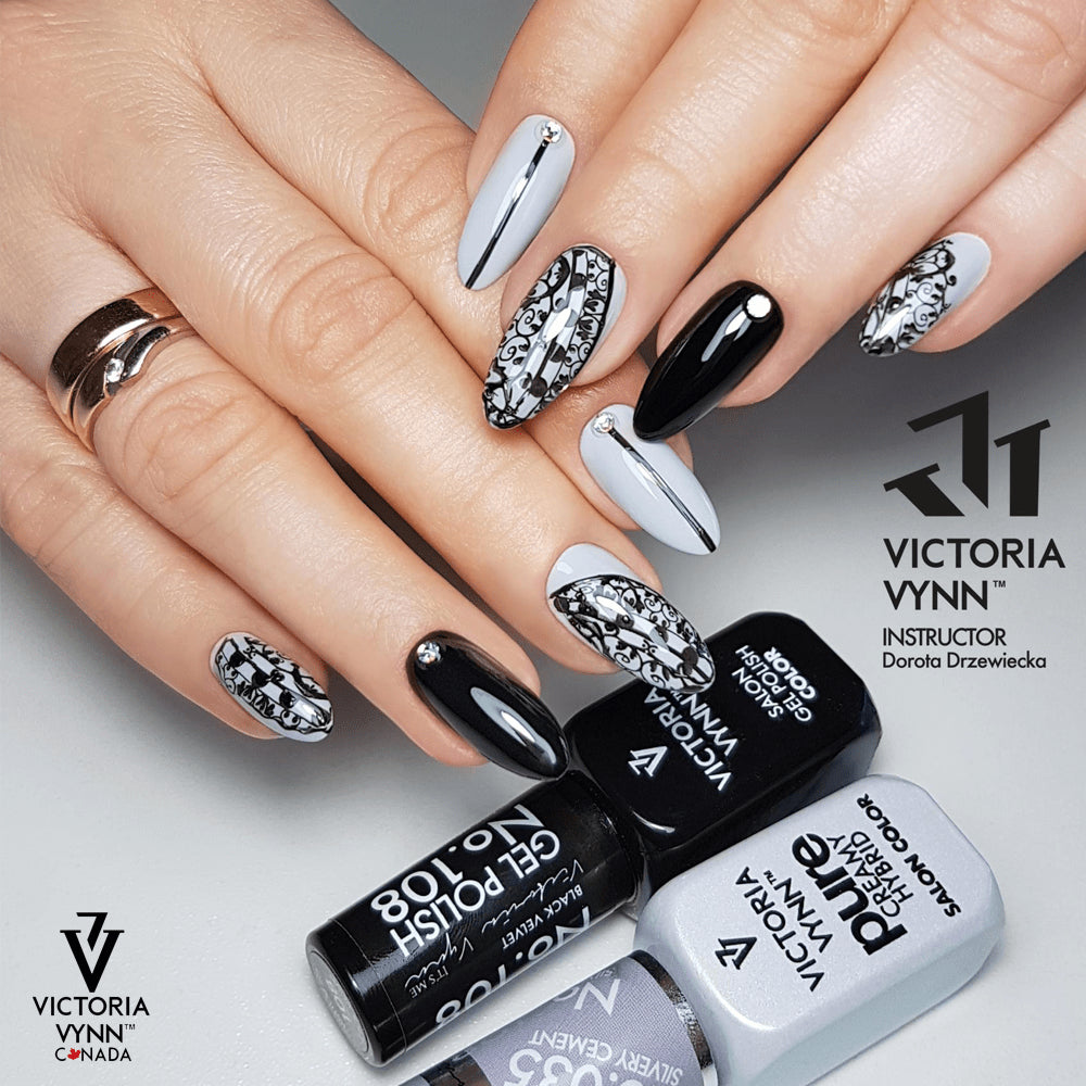 Salon Gel Polish No. 108 Black Velvet