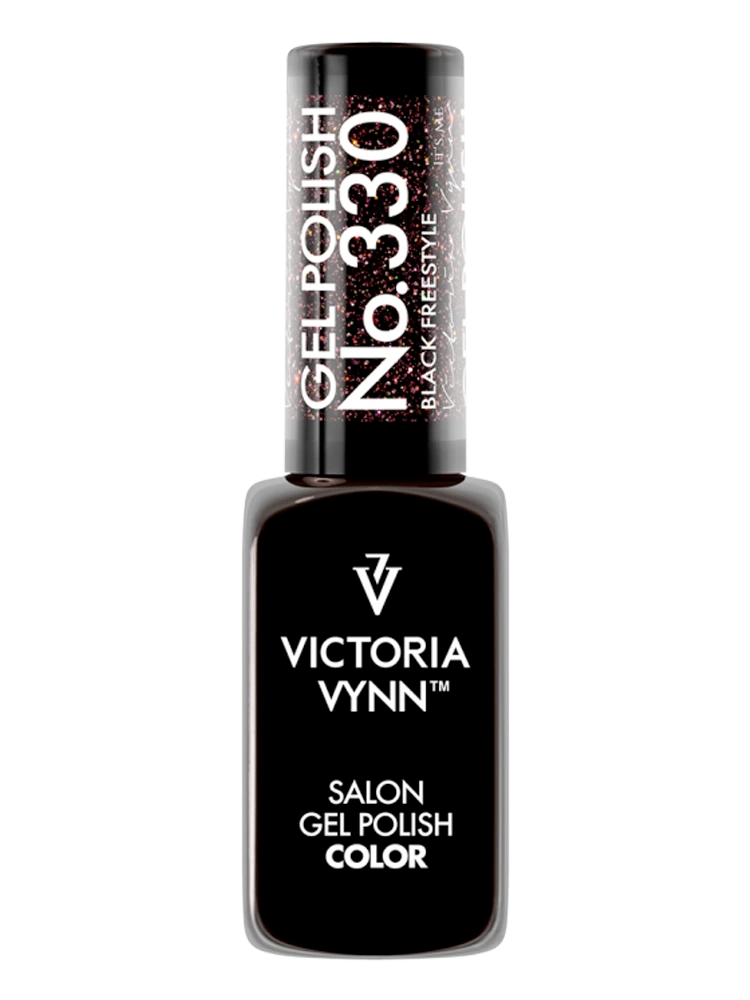 Vernis Gel Polish No. 330 Black Freestyle