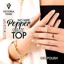 Top Coat Mat Pepper No-Wipe – Fini satiné ultime, sans résidu