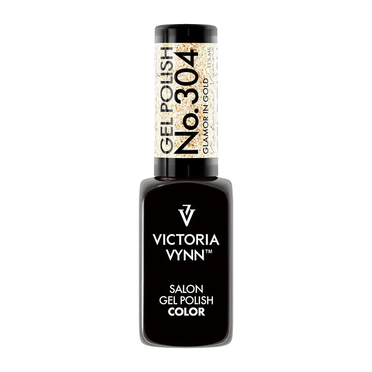 Vernis Gel Polish No. 304 Glamor in Gold