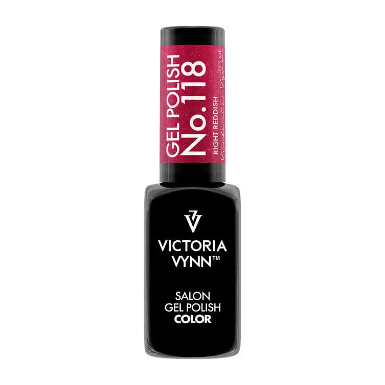 Salon Gel Polish n° 118 Right Reddish
