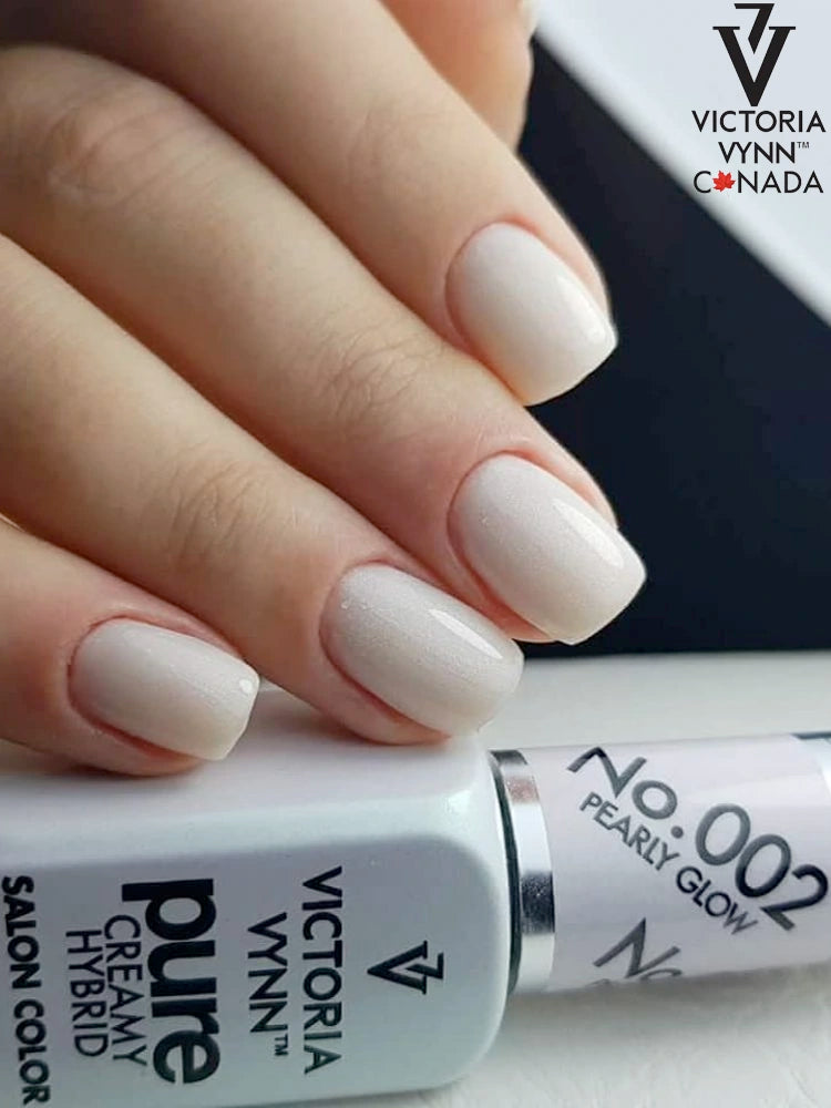 Pure No. 002 Pearly Glow Creamy Hybrid Gel Polish