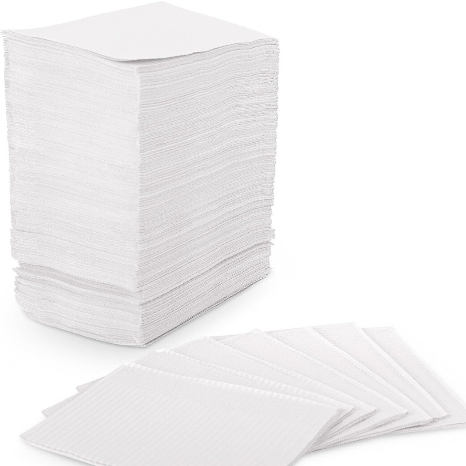 Bavettes de Manucure Jetables – Rose ou Blanche | Hygiène Pro Onglerie