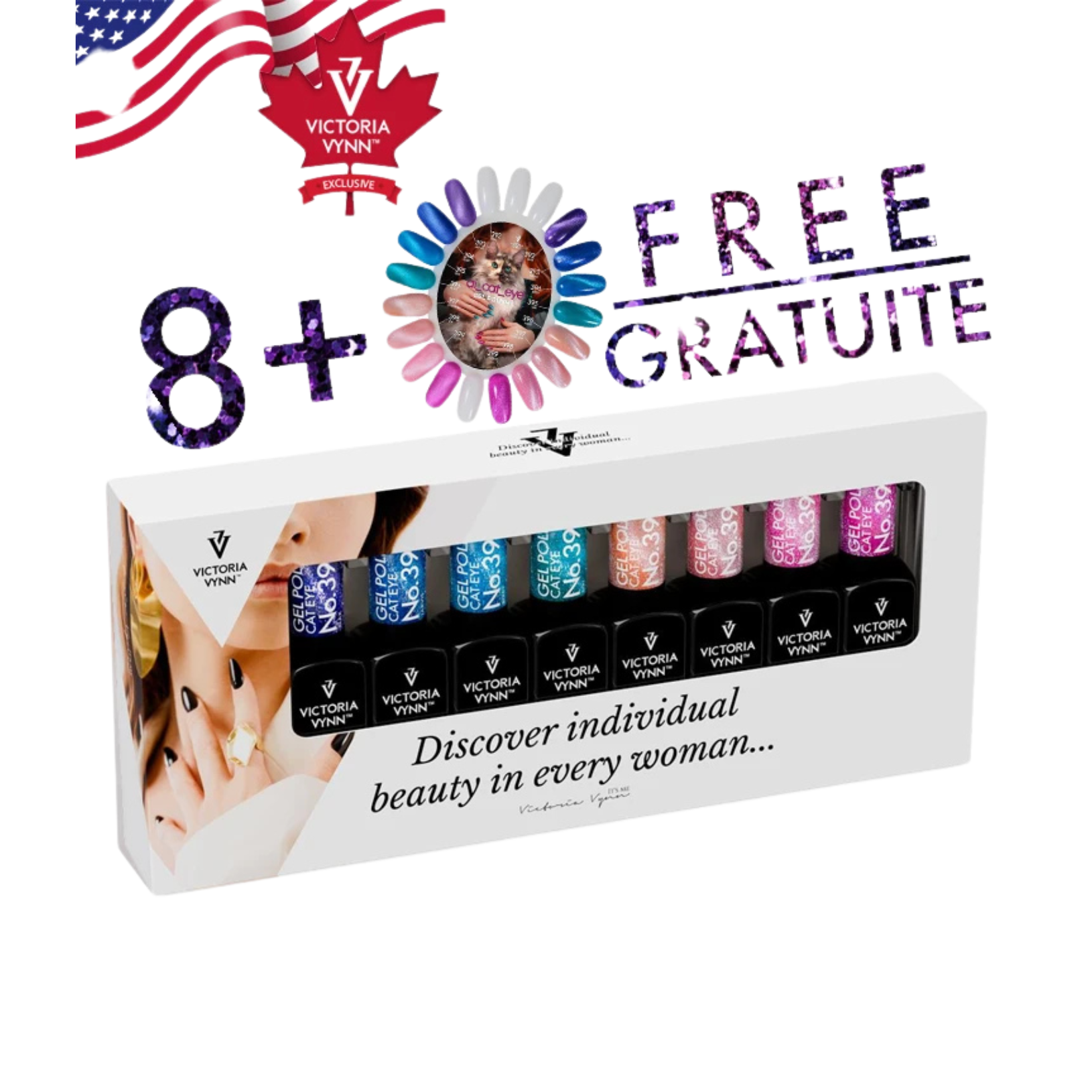 Victoria VYNN 8 Pack Promo Set Ai Cat Eye Collection (392 à399)