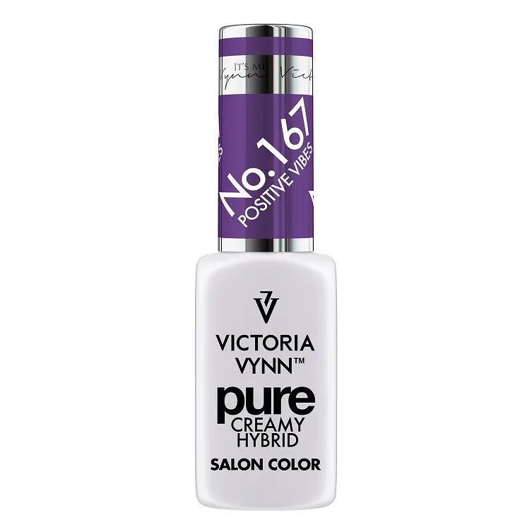 Vernis gel hybride crémeux Pure n° 167 Positive Vibes