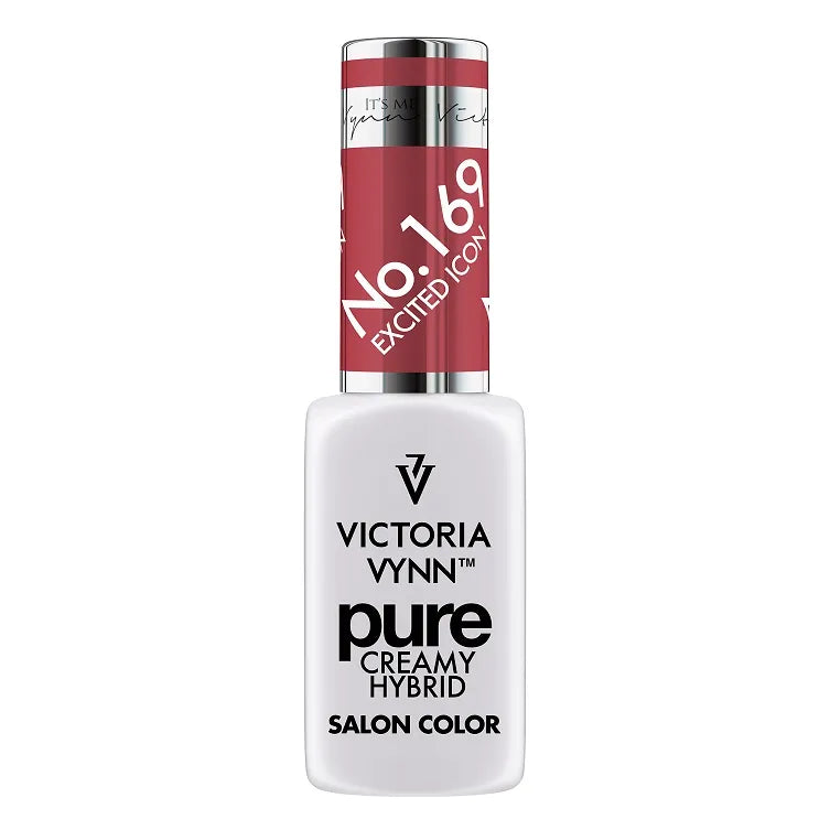 Vernis gel hybride crémeux Pure n° 169 Excited Icon