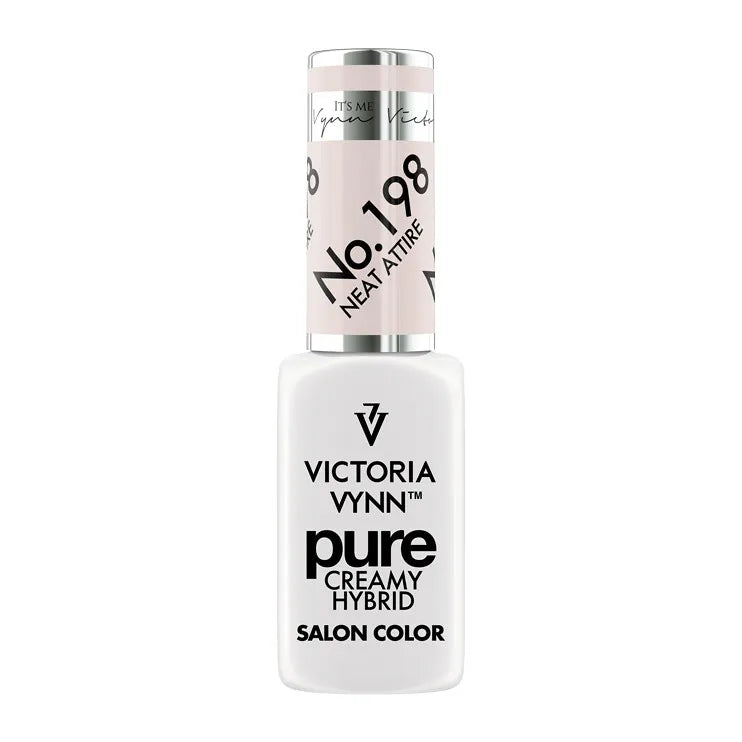 Pure Creamy Hybrid Gel Polish No. 198 Neat Attire