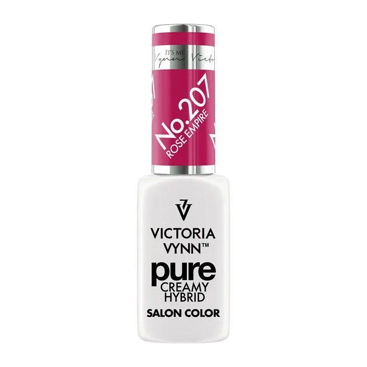 Vernis gel hybride crémeux Pure No. 207 Rose Empire