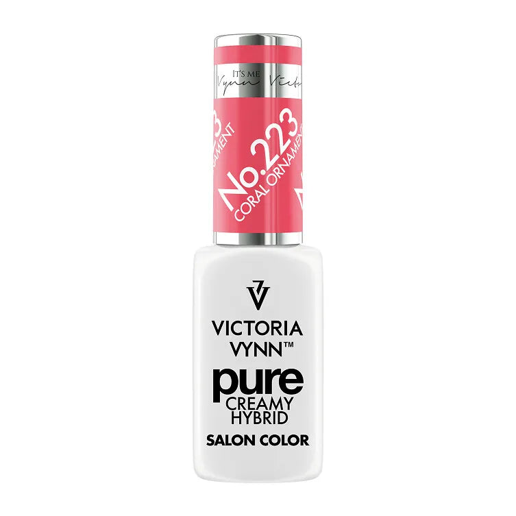 Pure Creamy Hybrid Gel Polish No. 223 Coral Ornament