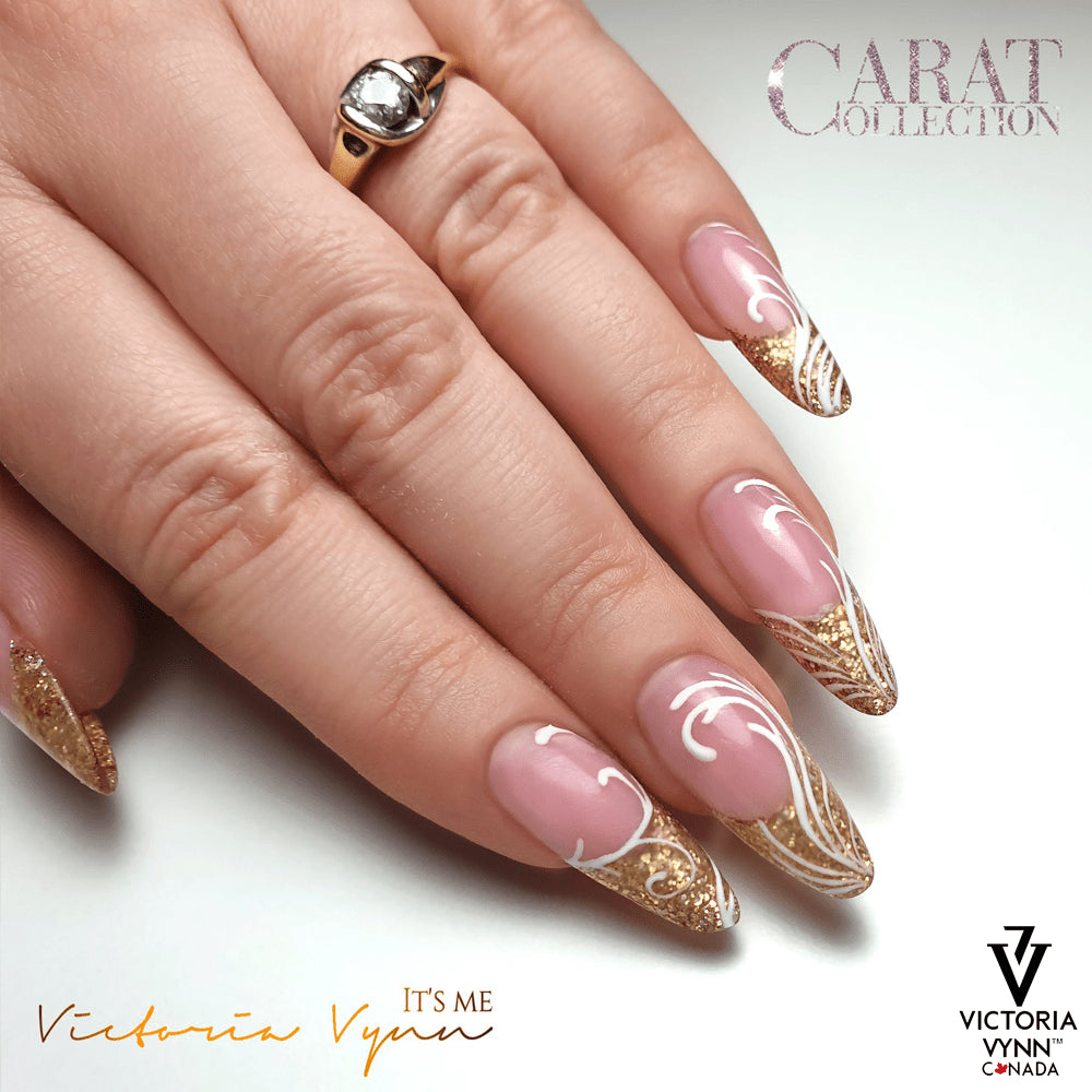 Salon Gel Polish n° 224 Carat Gold Diamond