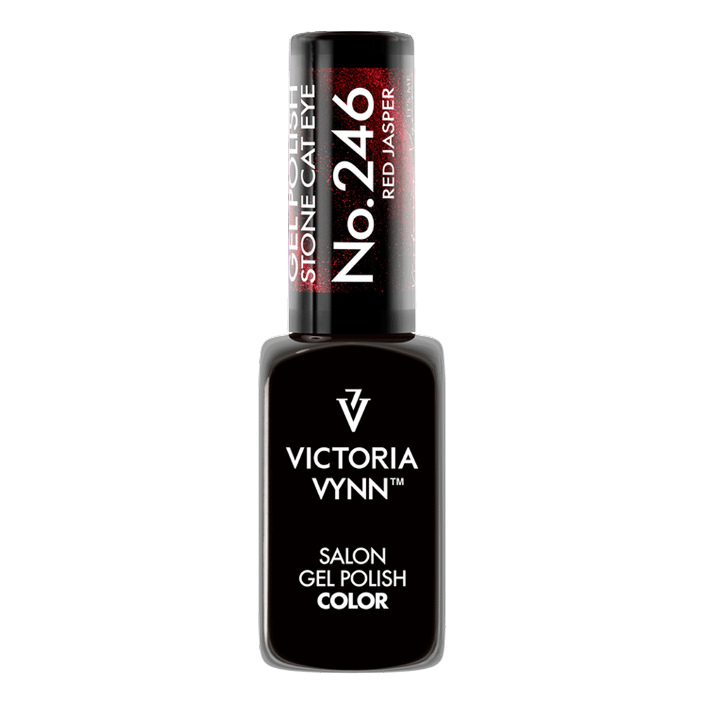 Vernis Gel Polish No. 246 Cat Eye Red Jasper