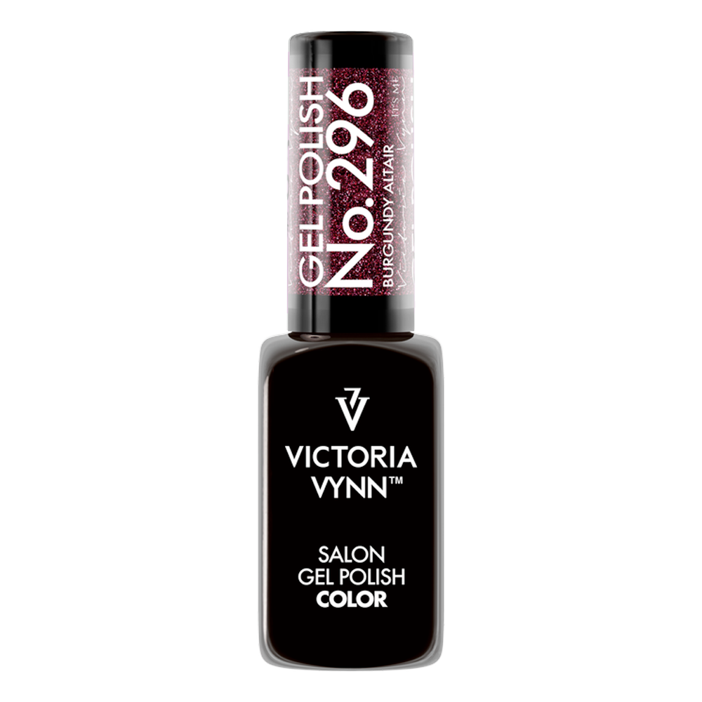 Vernis Gel Polish No. 296 Burgundy Altair