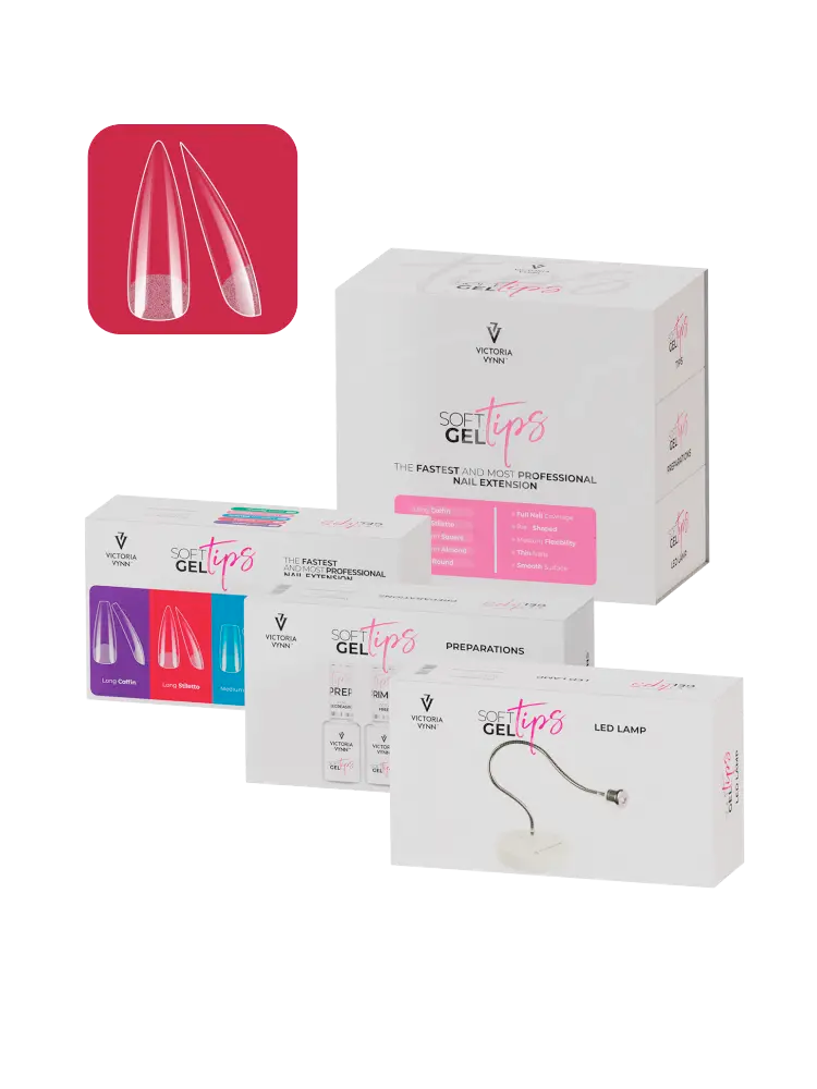 Soft Gel Kit - Long Stiletto