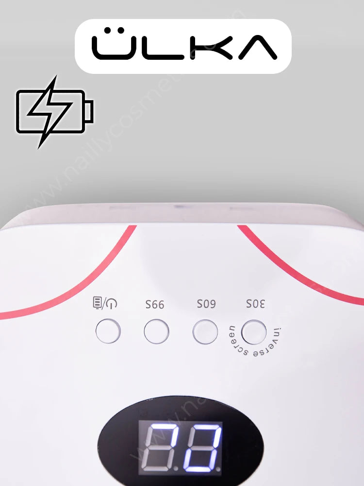 ÜLKA LÜMOS 2in1 UV/LED Lampe S50-BA (avec batterie rechargeable)