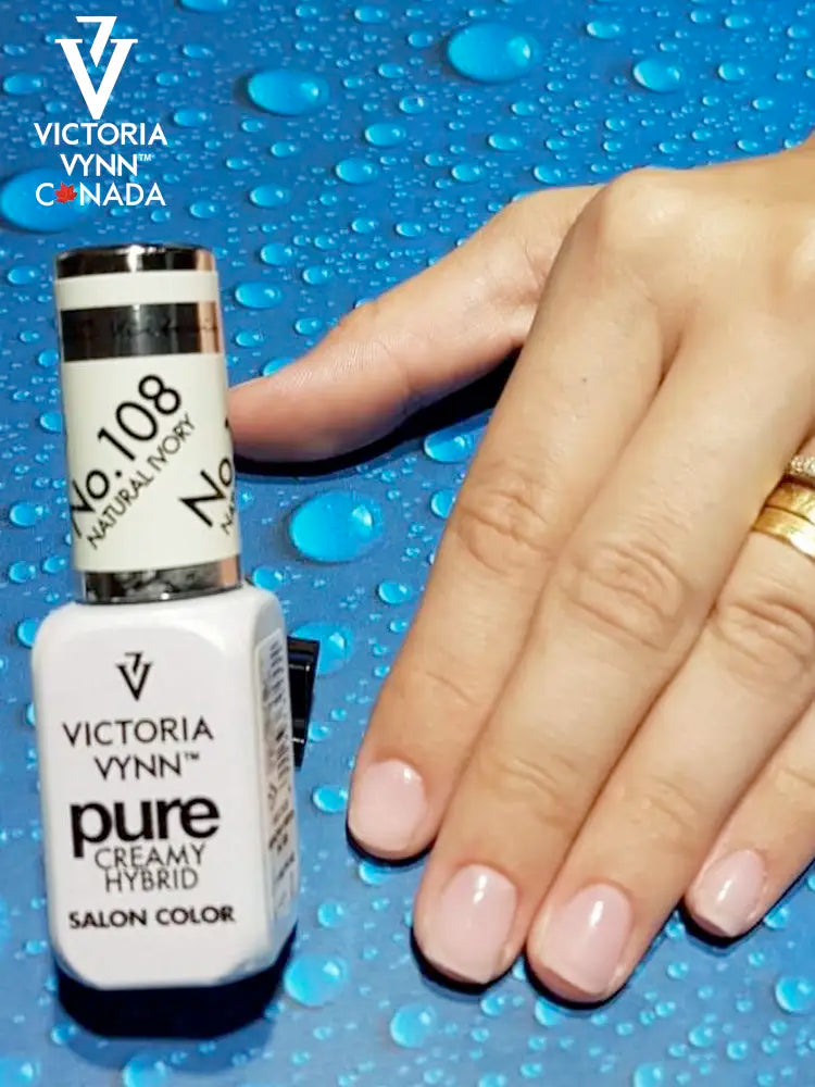 Pure Creamy Hybrid Gel Polish No. 108 Natural Ivory