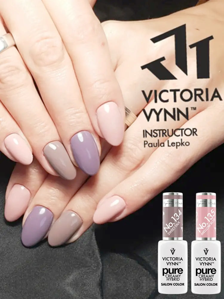 Vernis gel hybride crémeux Pure n° 134 Sweet Talk