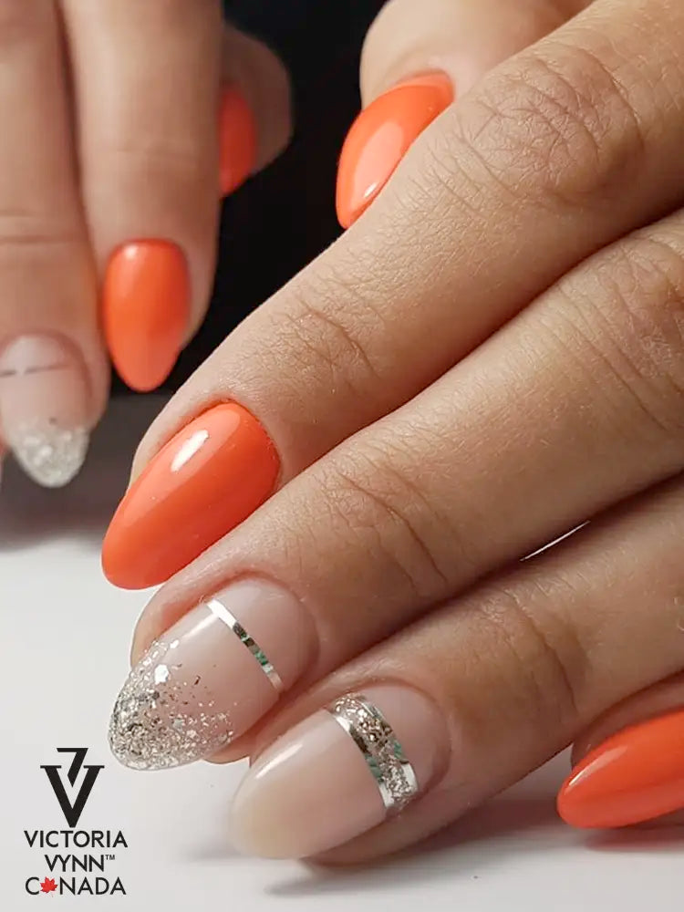 Vernis gel hybride crémeux Pure n° 123 Deep Marigold