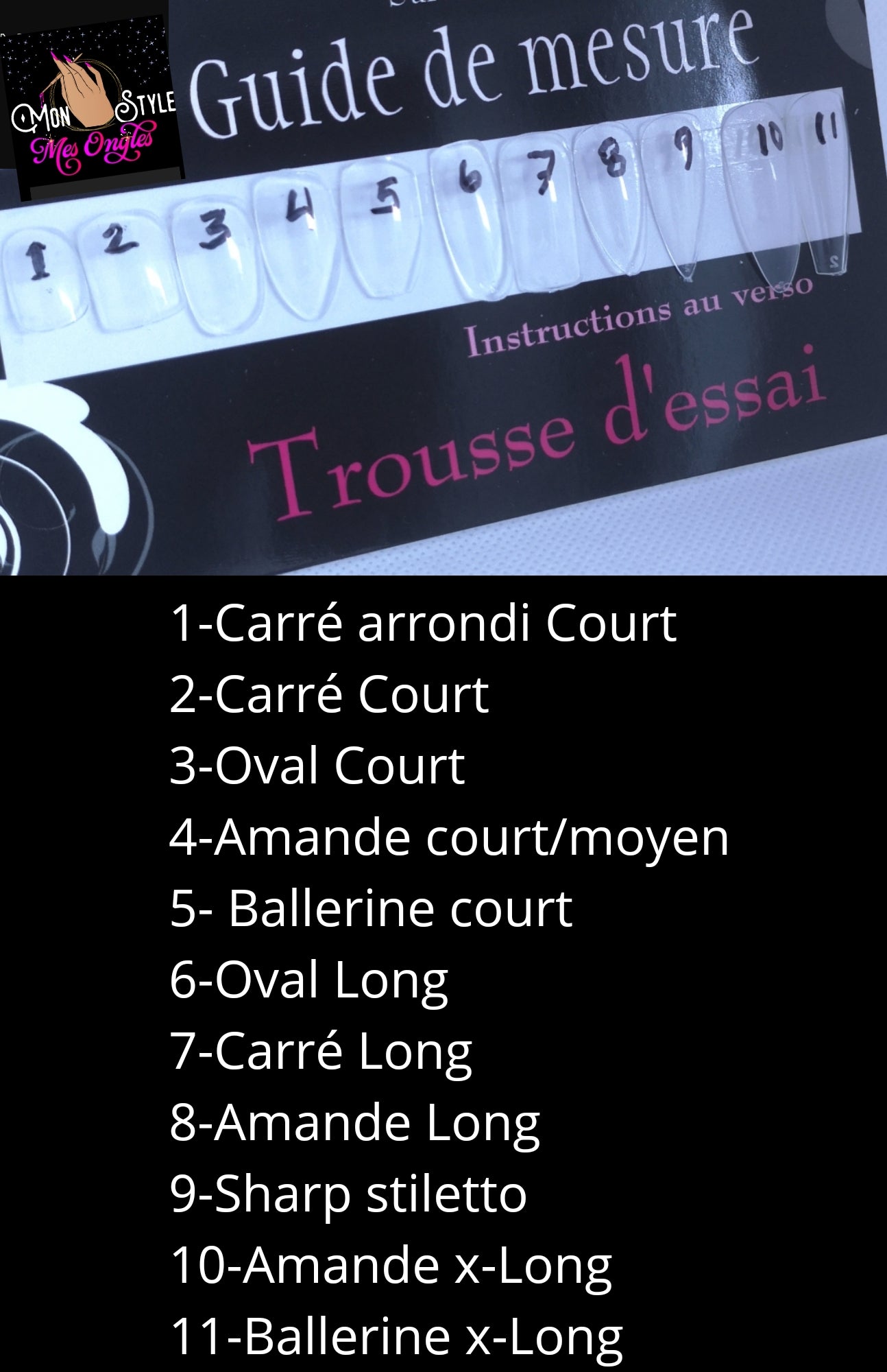 Trousse d'essai