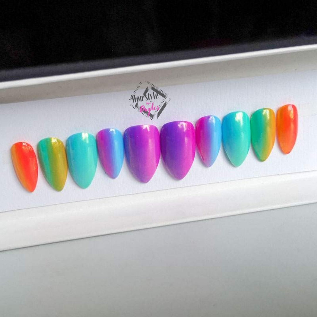 RAINBOW - customizable nails -
