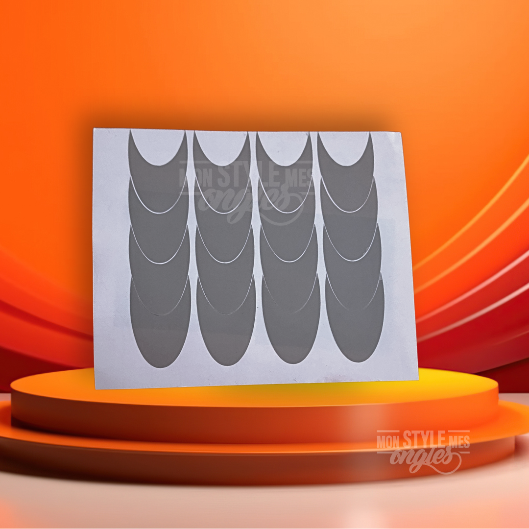 Stencil réutilisable – Motif "French Large" (Airbrush & Nail Art) - MSMO