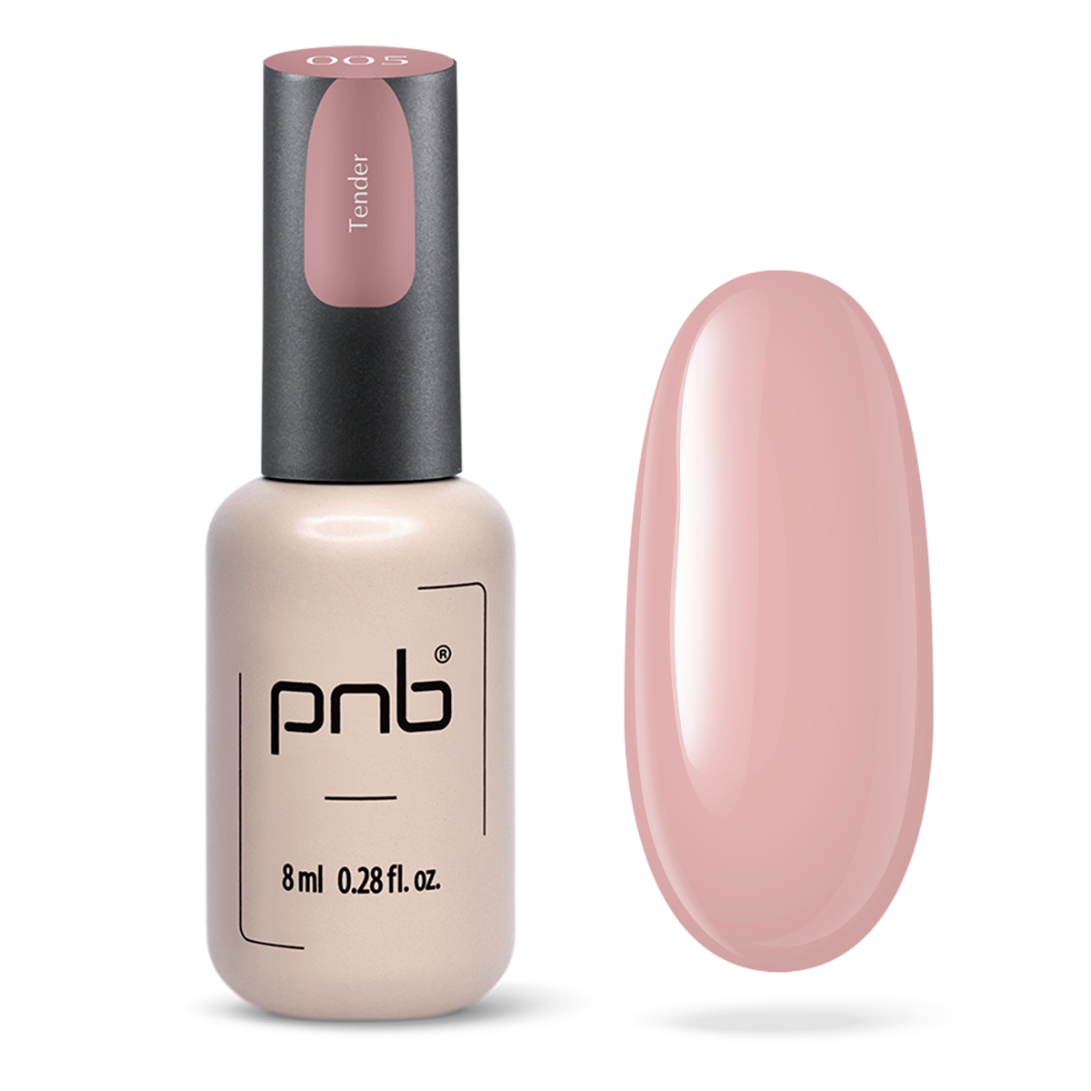 Vernis gel PNB No. 005 Tender 8ml