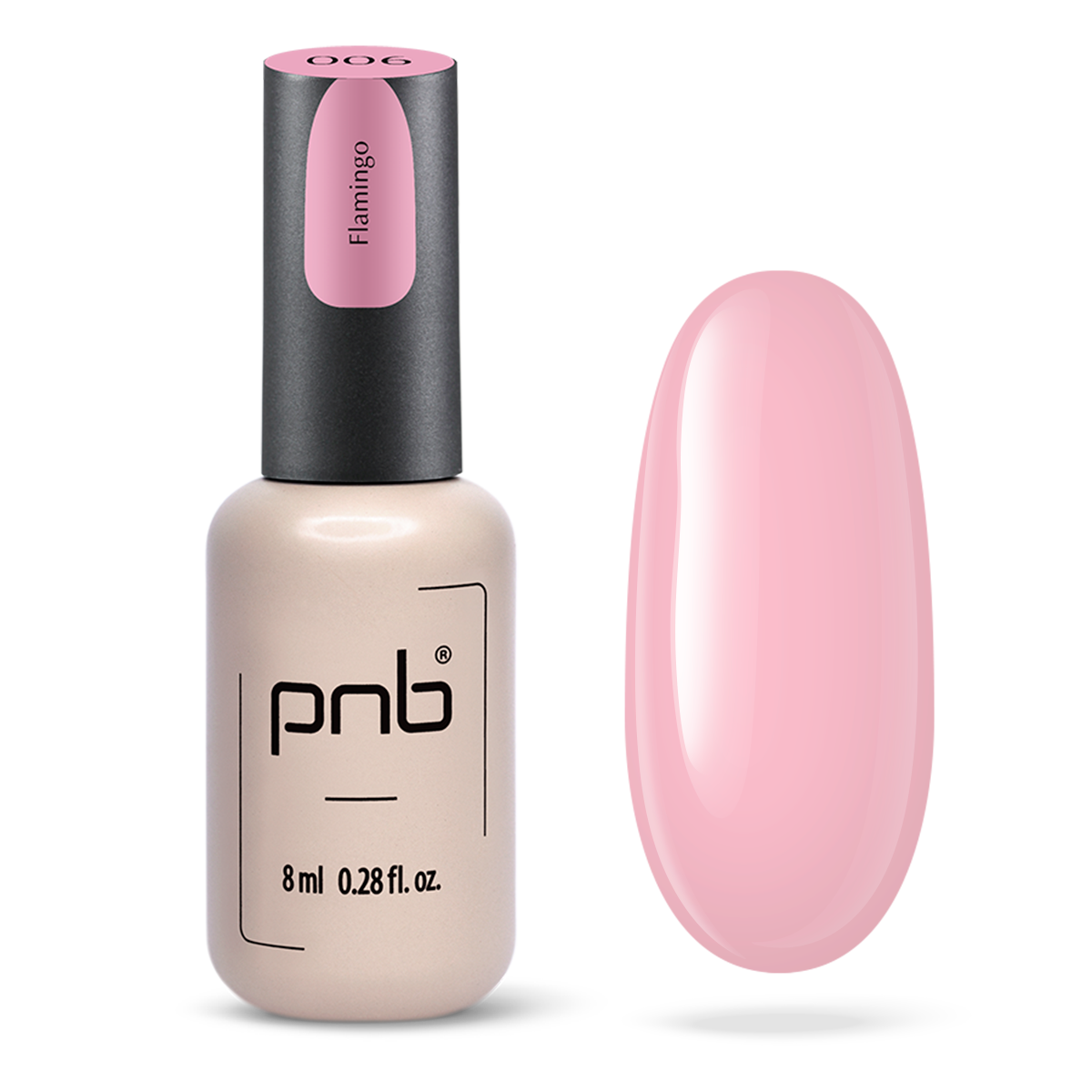 Vernis gel PNB No. 006 Flamingo 8ml