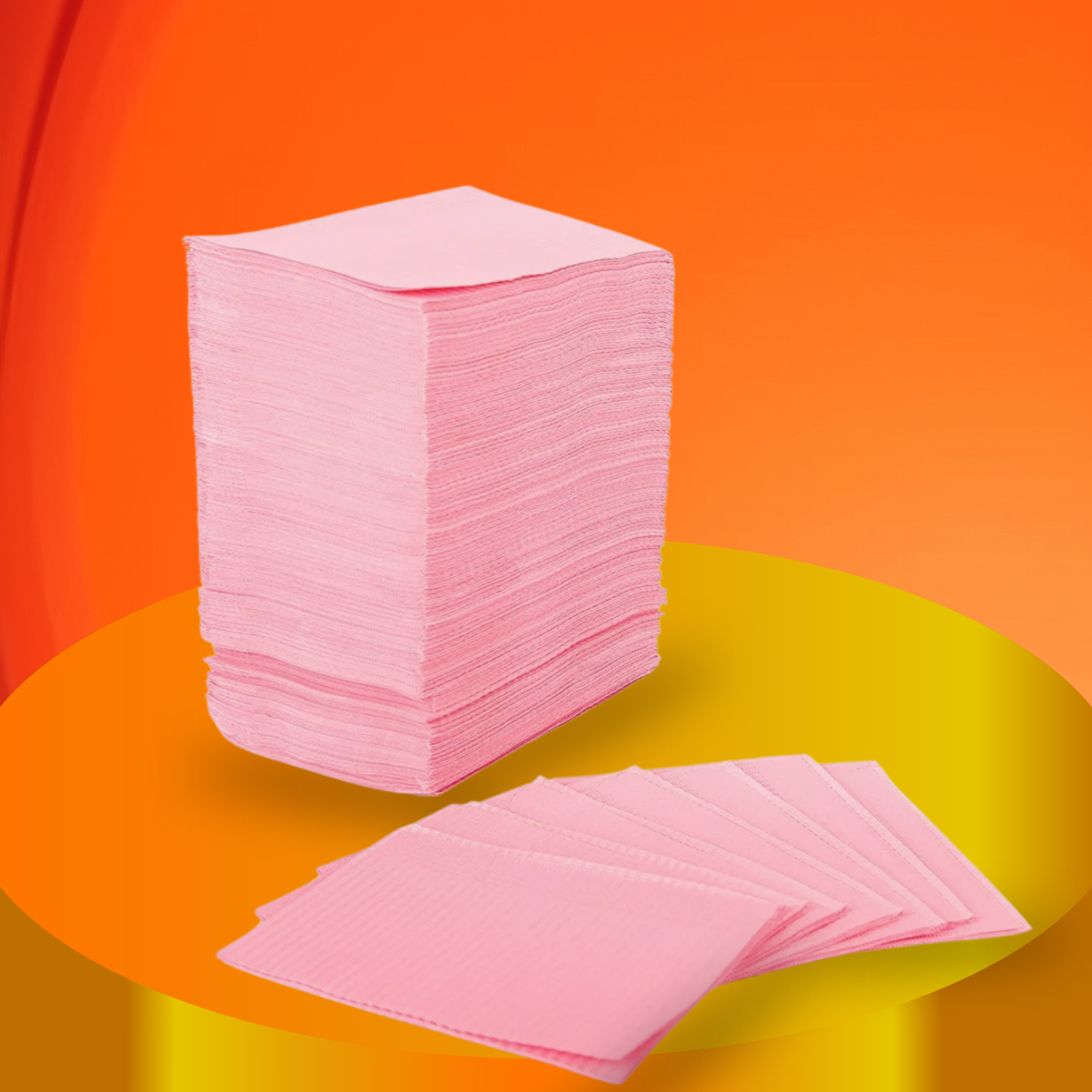 Bavettes de Manucure Jetables – Rose ou Blanche | Hygiène Pro Onglerie
