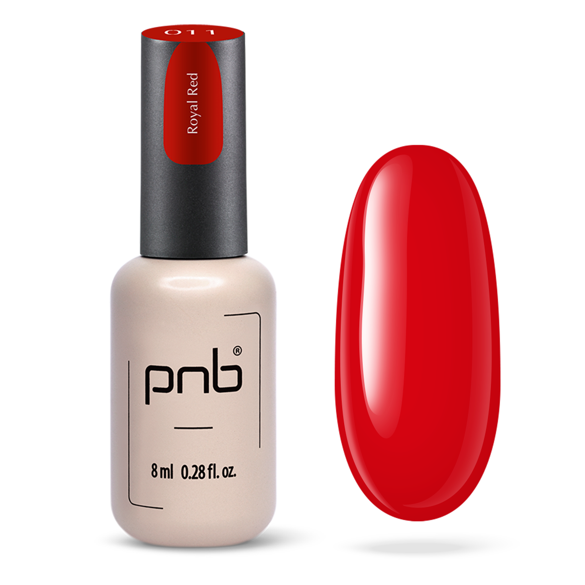 Vernis gel PNB No. 011 Royal Red 8ml