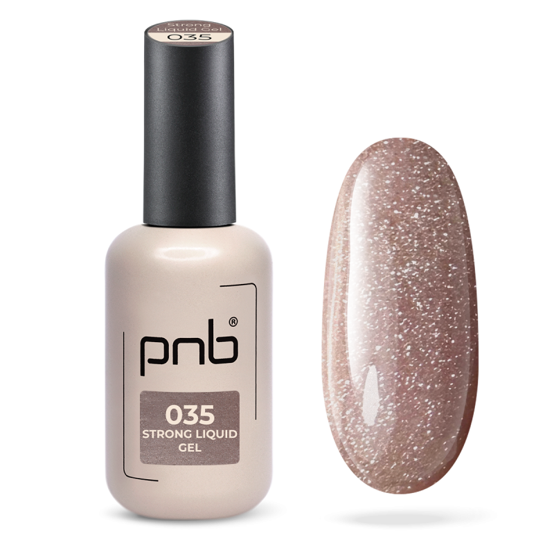 Strong Liquid Gel PNB n° 035 Golden Latte 17ml