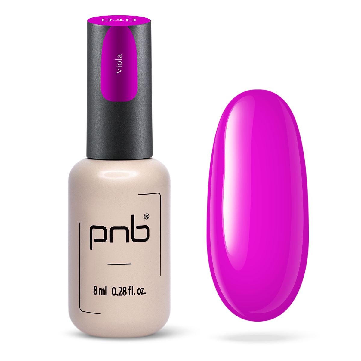 Vernis gel PNB No. 040 Viola 8ml