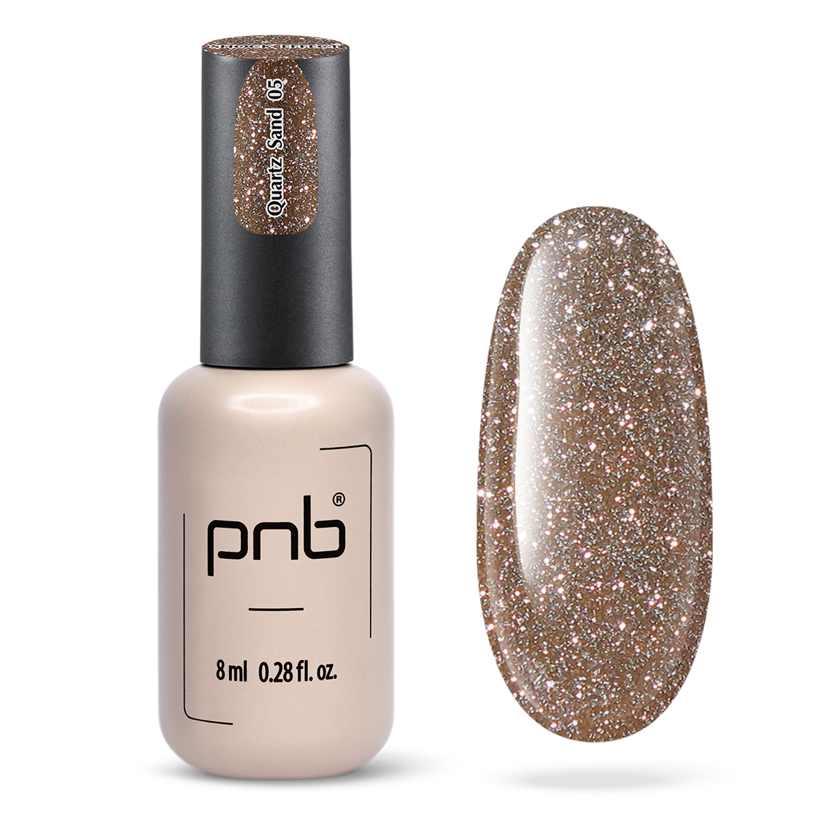 Vernis gel PNB Shock Effect No. 05 Quartz Sand 8ml