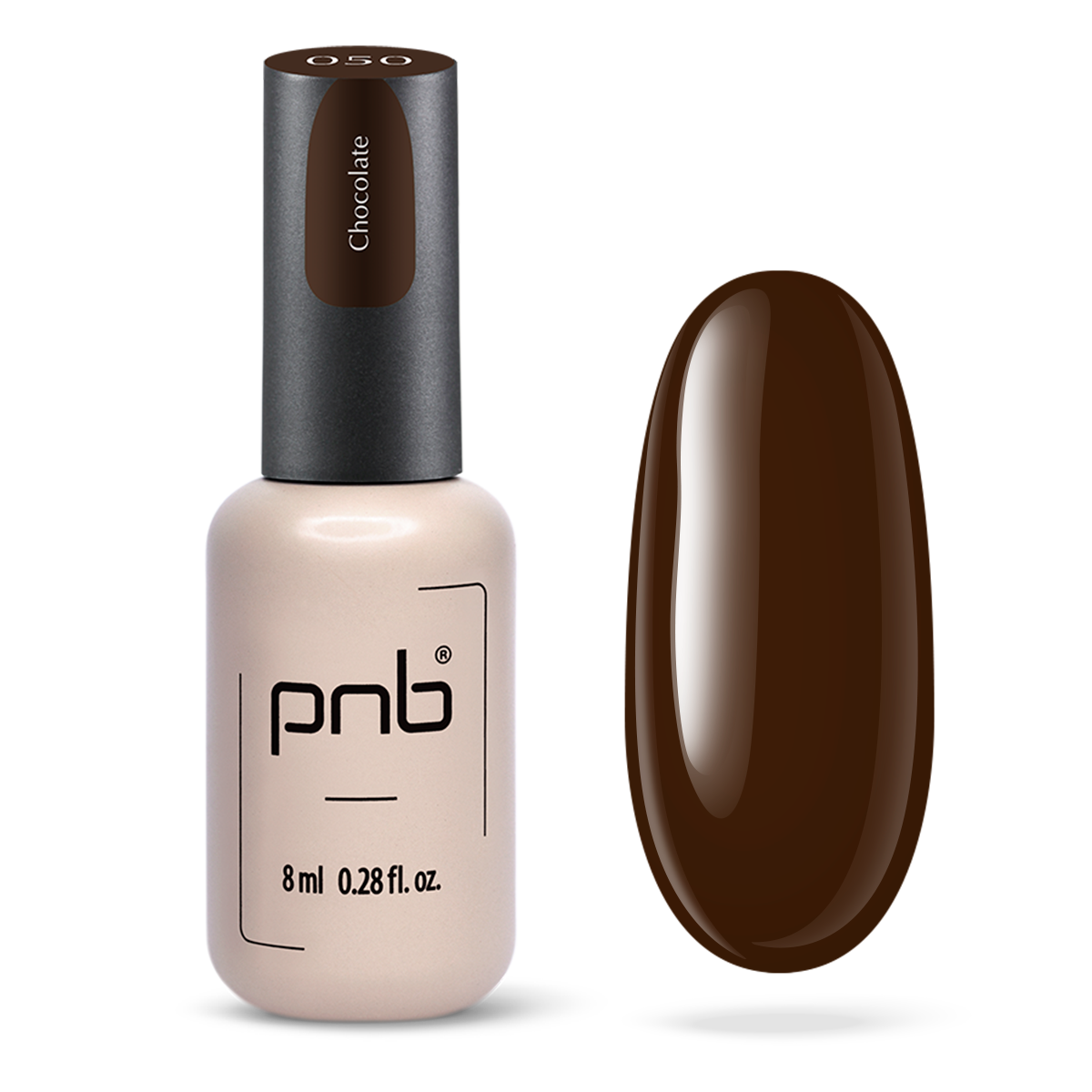 Vernis gel PNB No. 050 Chocolate 8ml