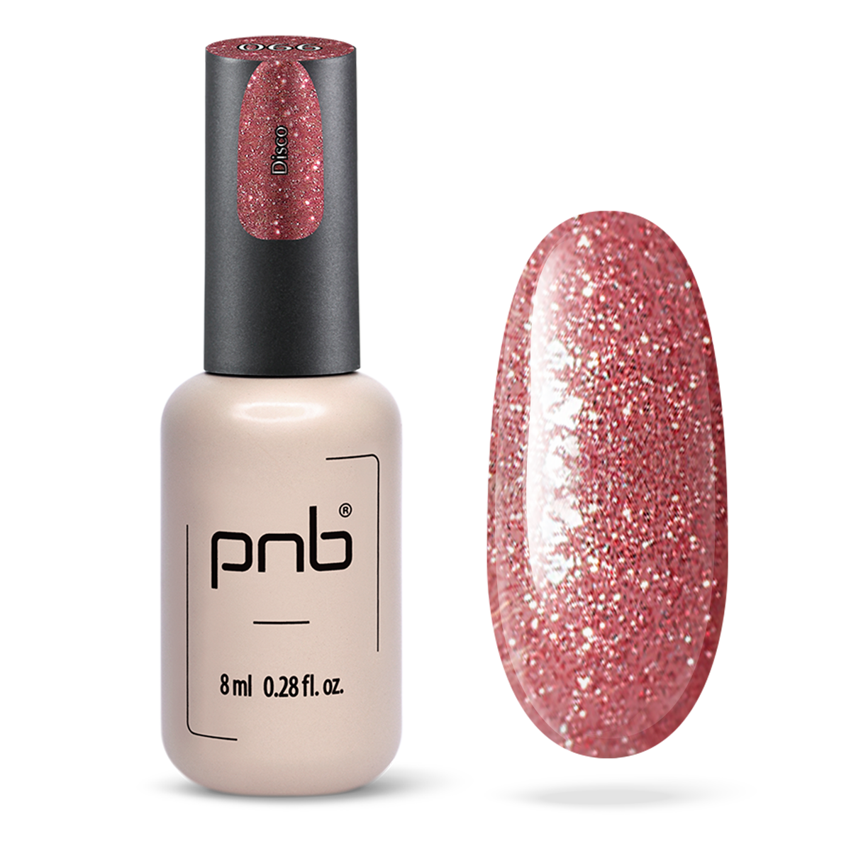 Vernis gel PNB No. 066 Disco 8ml