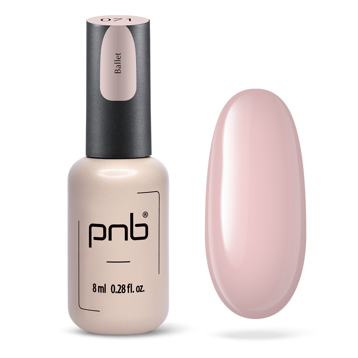 Vernis gel PNB No. 071 Ballet 8ml