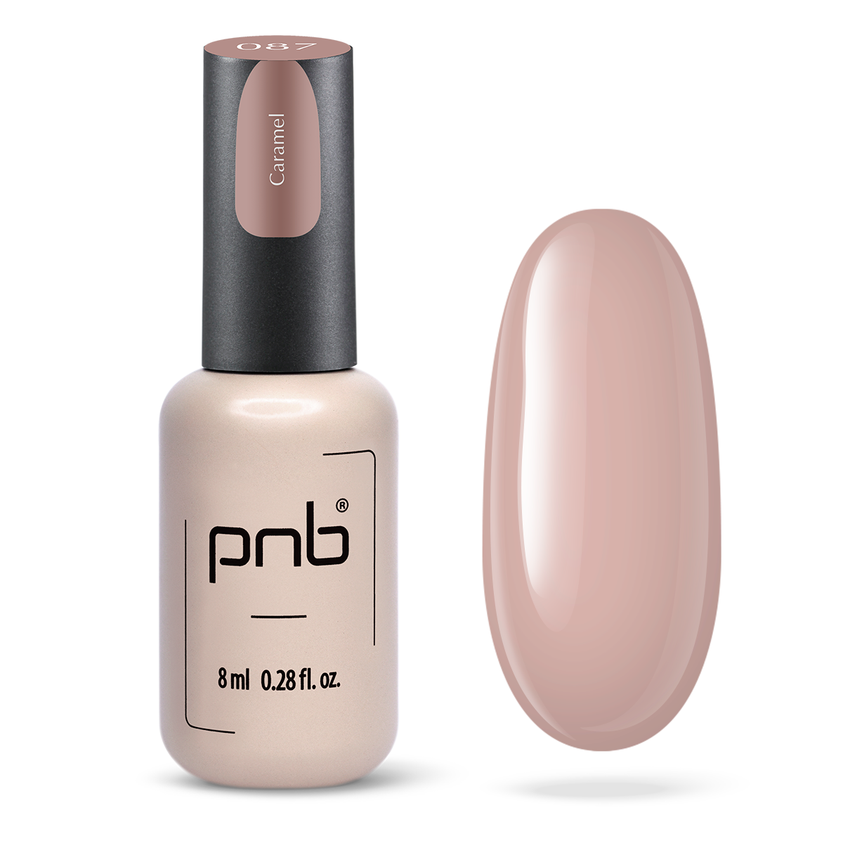 Vernis gel PNB No. 087 Caramel 8ml