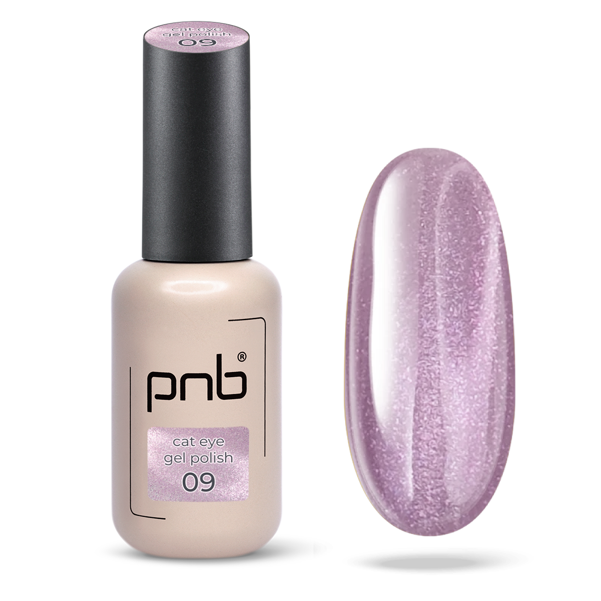 Vernis gel PNB Glamour Cat No. 09 Pearl Chiffon 8ml