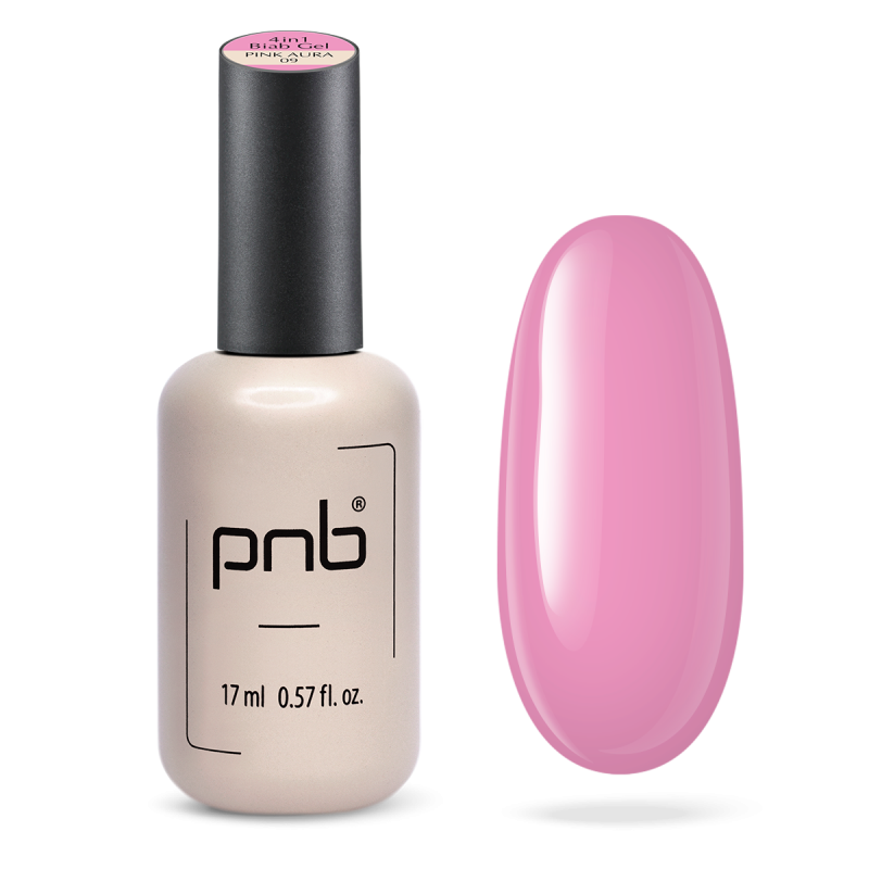 BIAB Gel PNB 4 en 1 n° 09 Pink Aura 17 ml