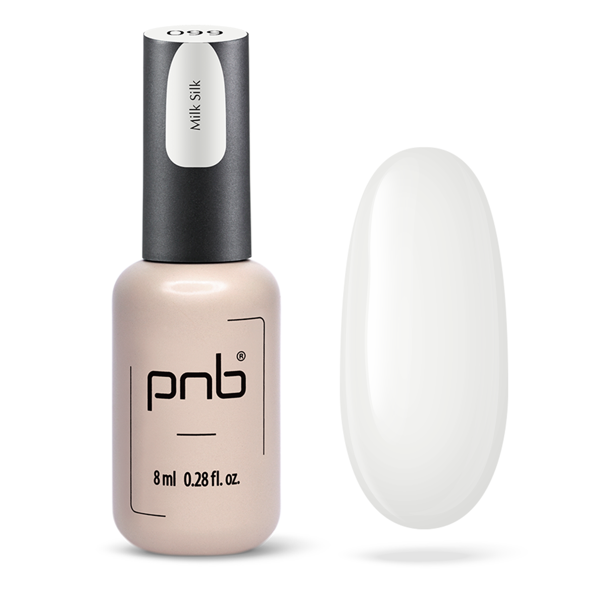 Vernis gel PNB No. 099 Milk Silk 8ml