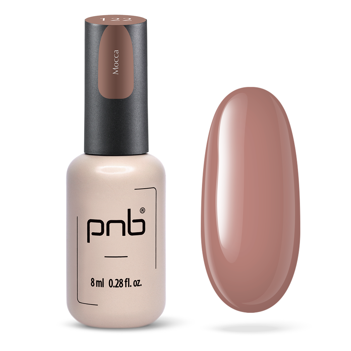 Vernis gel PNB No. 122 Mocca 8ml