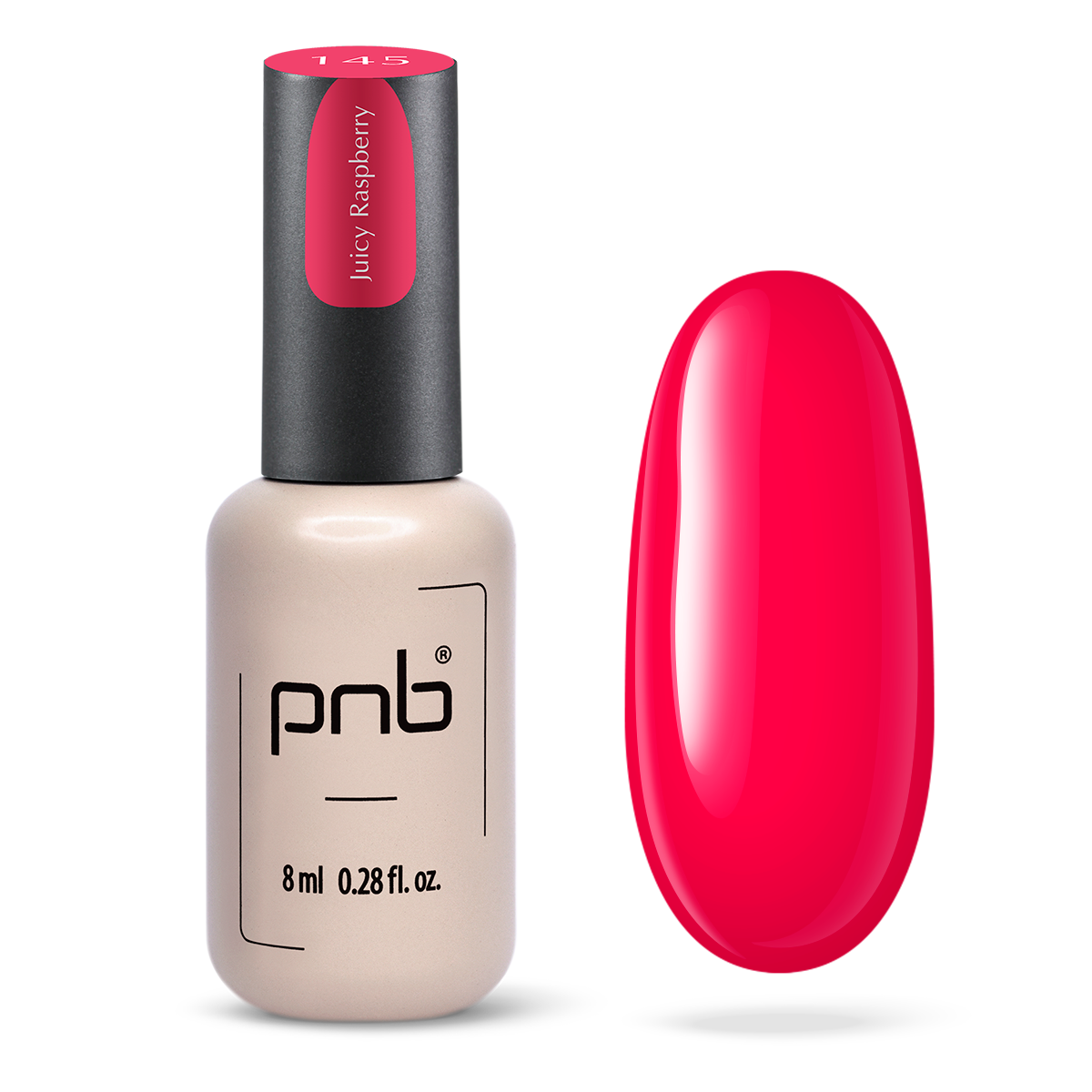 Vernis gel PNB No. 145 Juicy Raspberry 8ml